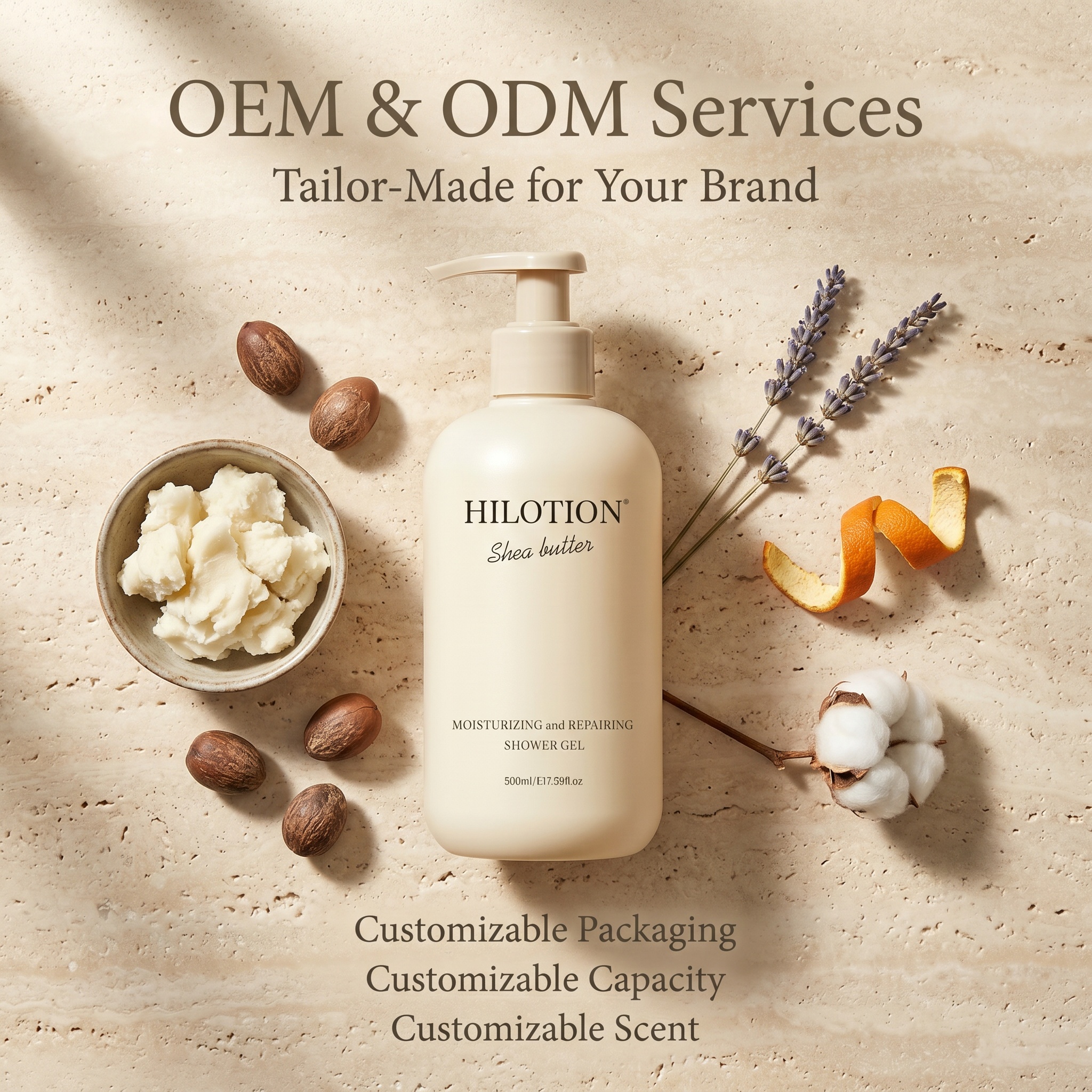 Nourishing Shea Butter Body Wash | Repairs Dry Skin & Locks in Moisture - 图片 2