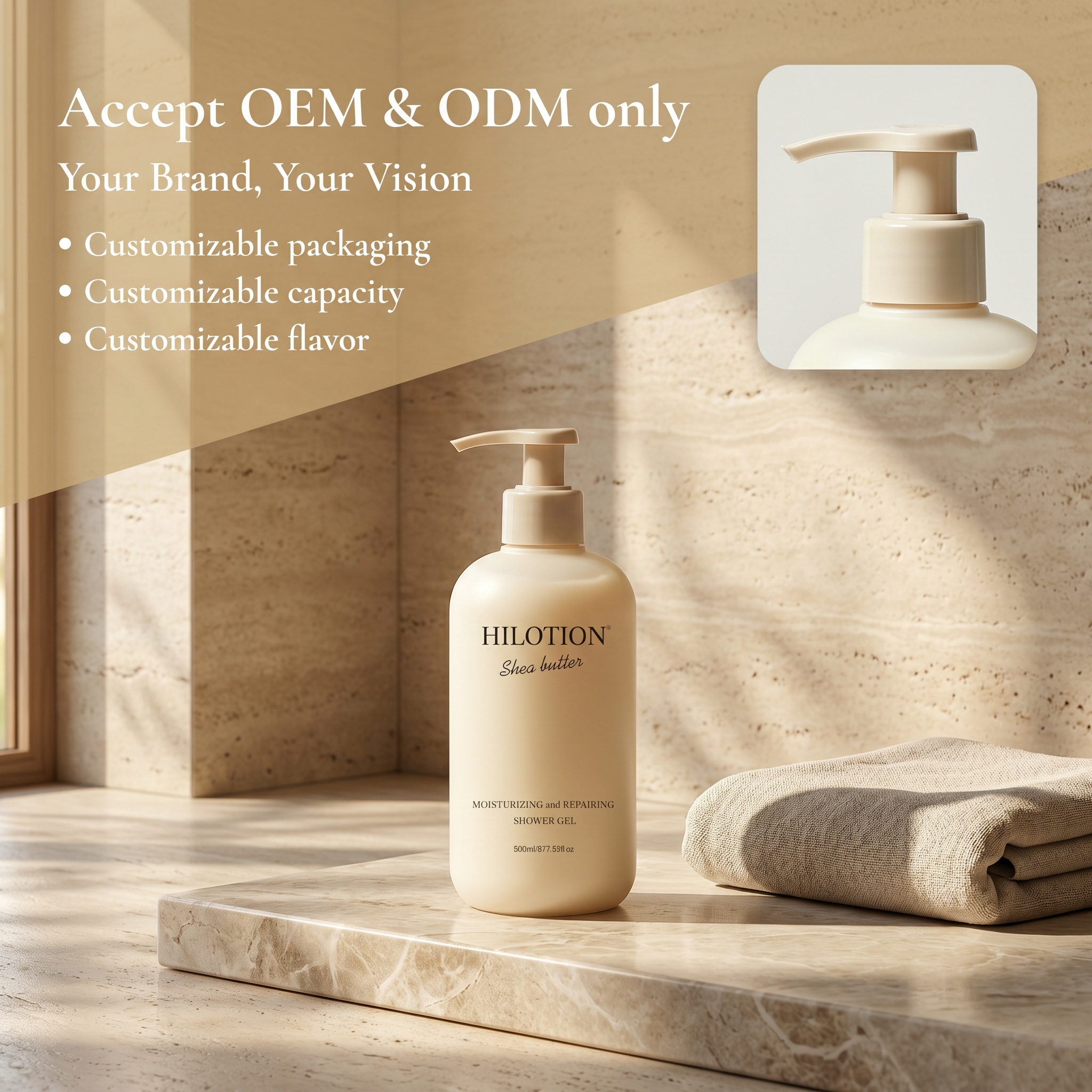 Nourishing Shea Butter Body Wash | Repairs Dry Skin & Locks in Moisture - 图片 4