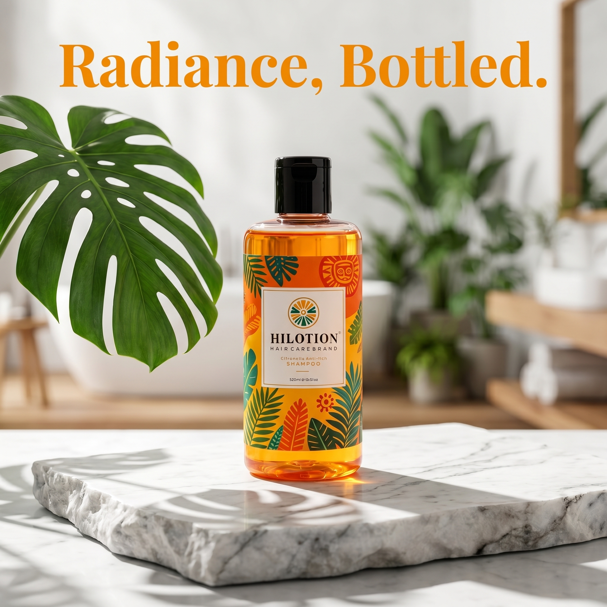 Hilotion Citronella Anti-Itch Tropical Botanical Scalp Care Shampoo 520ml - 图片 4