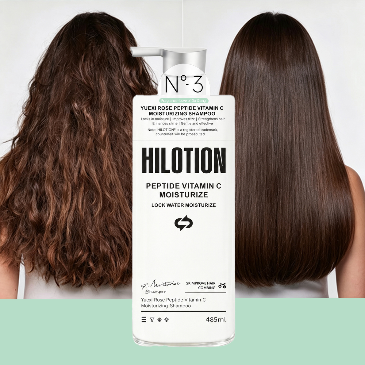 【Ready Stock】Peptide & Vitamin C Moisturizing Shampoo N°-3 - Image 2