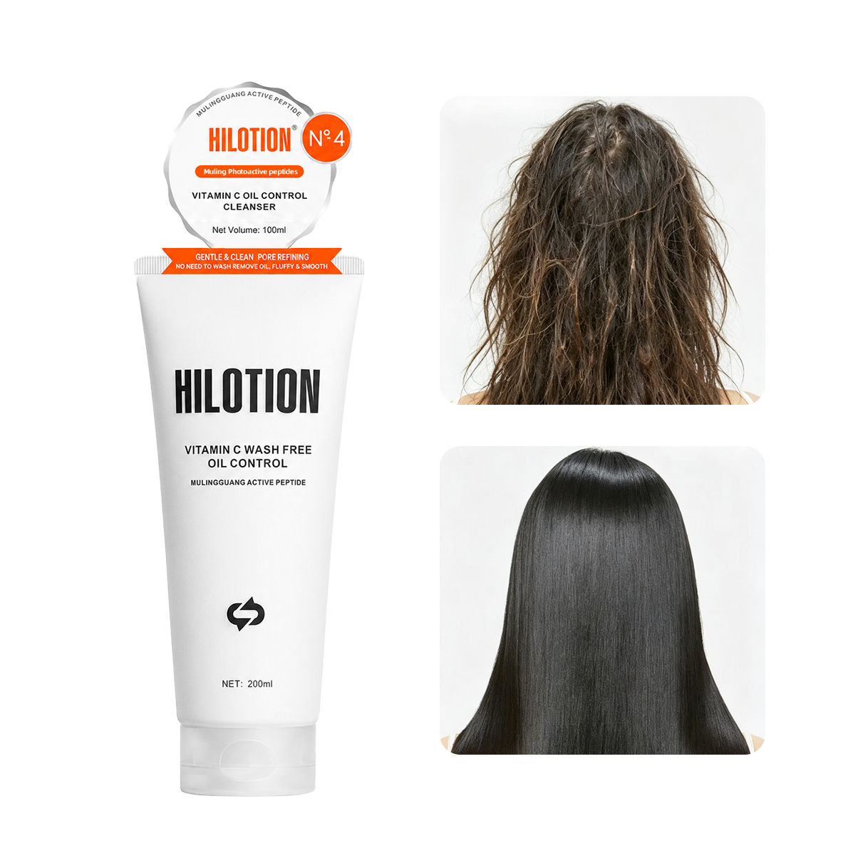 【Ready Stock】Waterless No-Rinse Shampoo N°-4