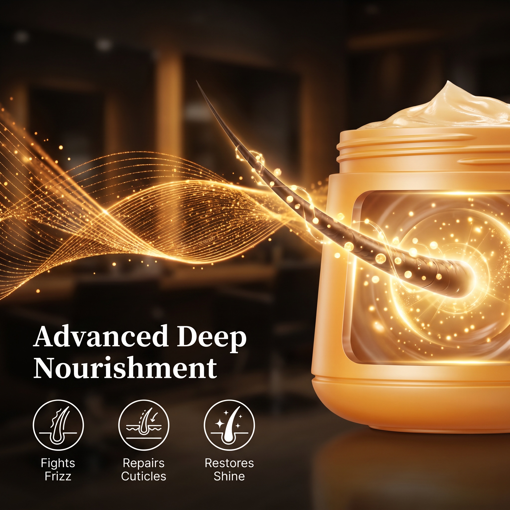 Hilotion Deep Nourishment Gloss Enhancing Hair Mask - Image 5