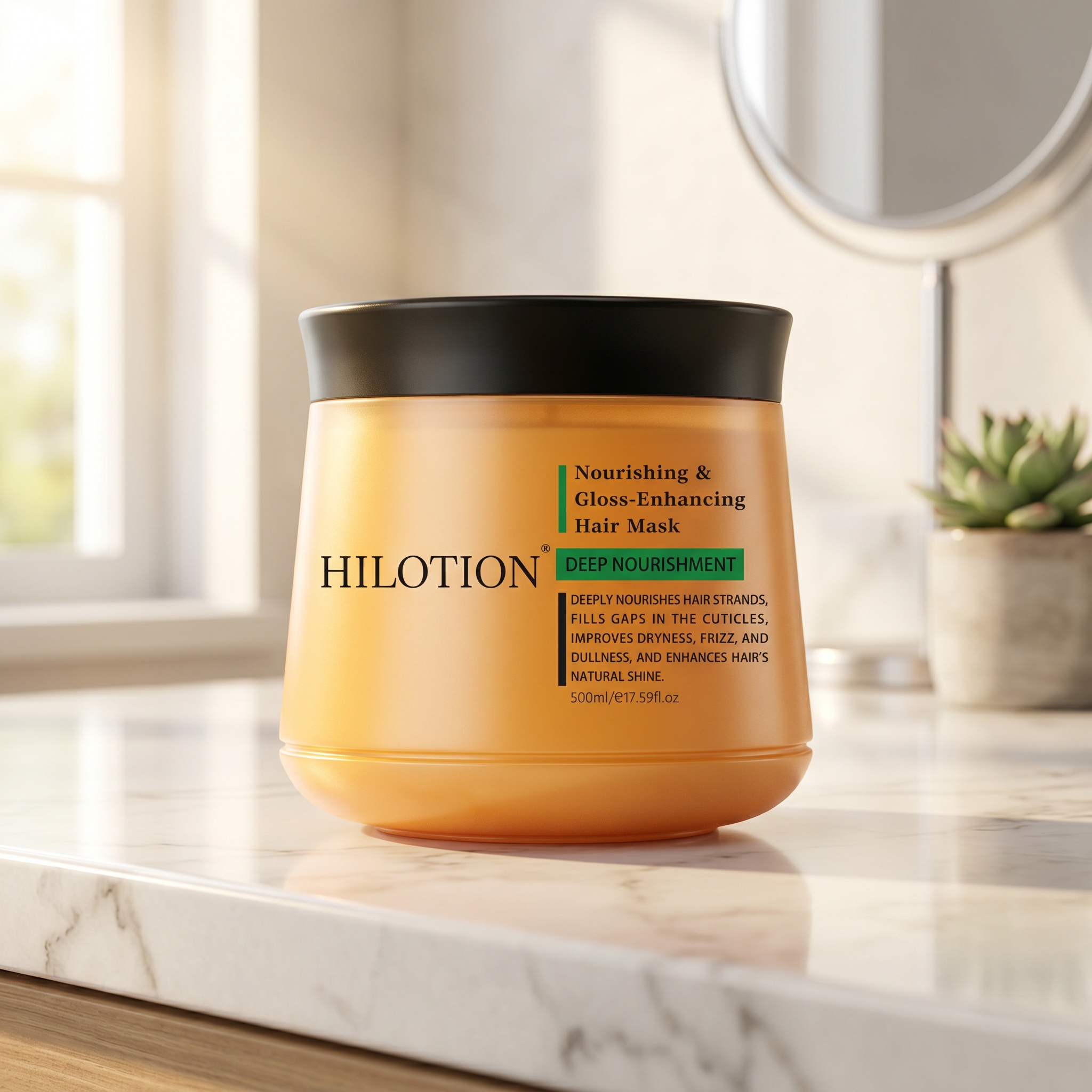 Hilotion Deep Nourishment Gloss Enhancing Hair Mask
