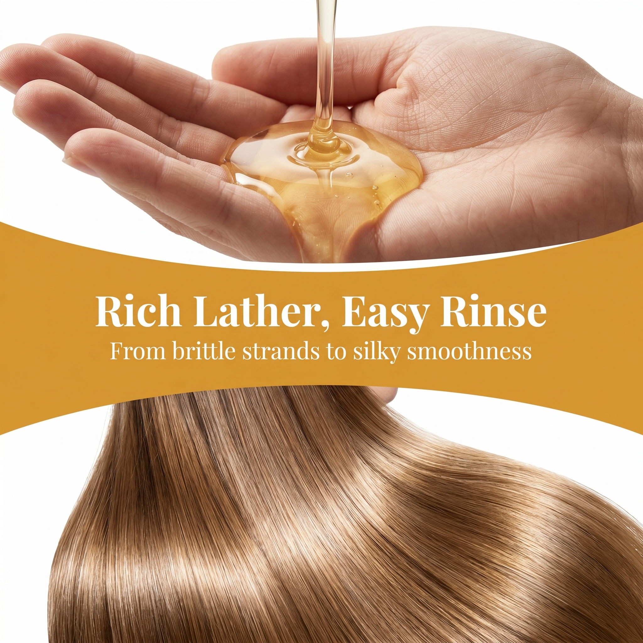 Hilotion Argan Oil Smoothing Shampoo - Deep Repair for Dry & Frizzy Hair (500ml) - 图片 7