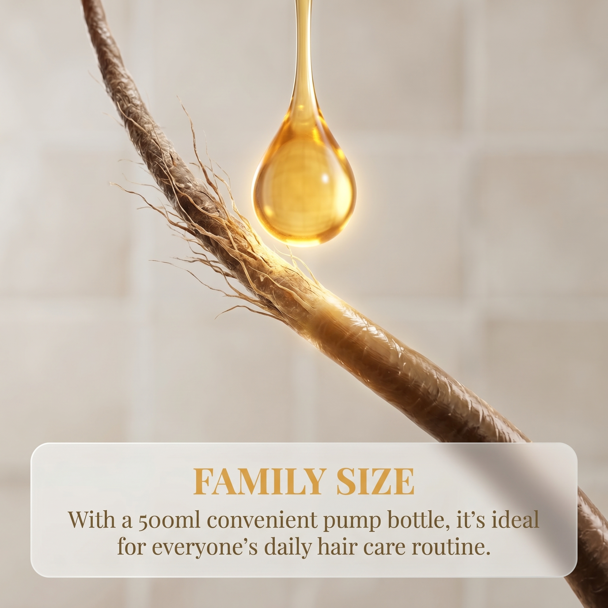Hilotion Argan Oil Smoothing Shampoo - Deep Repair for Dry & Frizzy Hair (500ml) - 图片 8