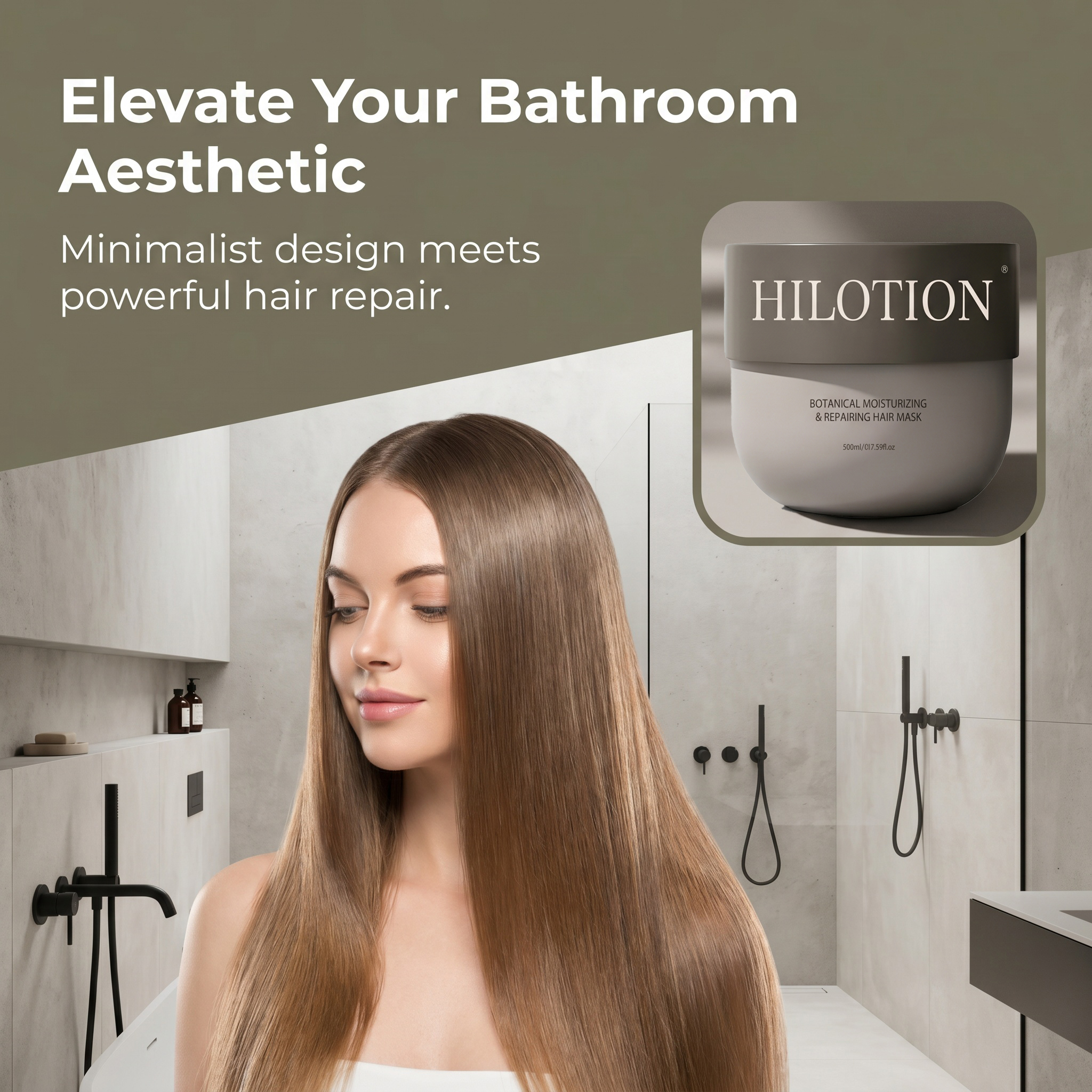 Hilotion Botanical Moisturizing & Repairing Hair Mask - Image 5