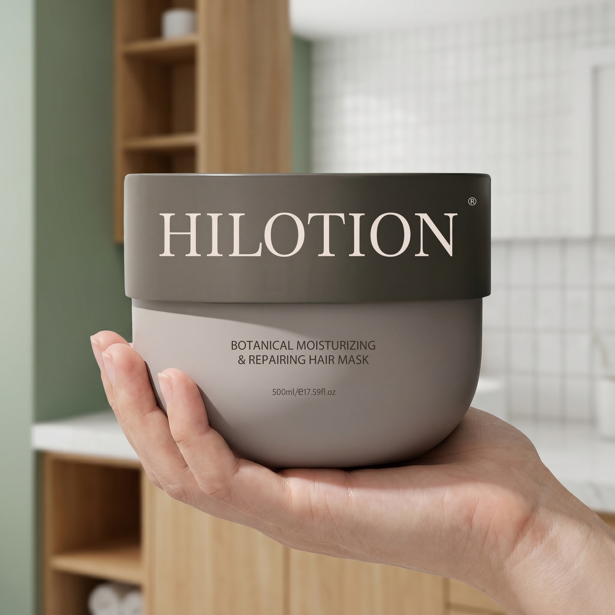 Hilotion Botanical Moisturizing & Repairing Hair Mask - Image 6