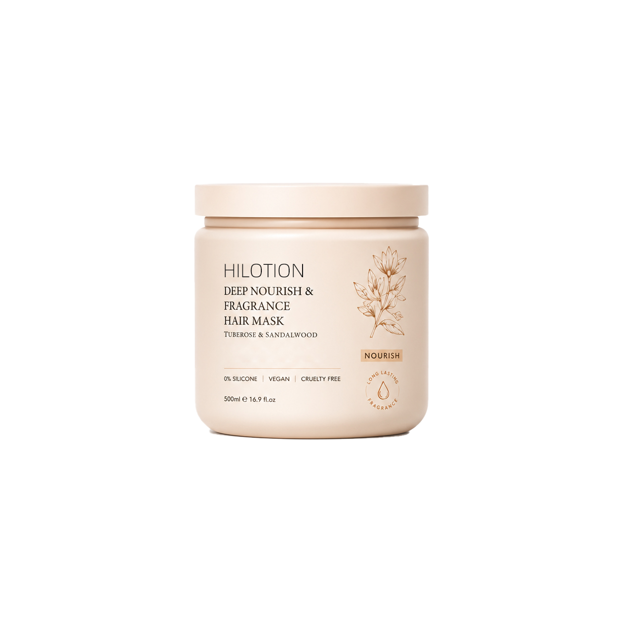 Hilotion White Tea Cedarwood Color Protect & Heat Repair Hair Mask - Image 4