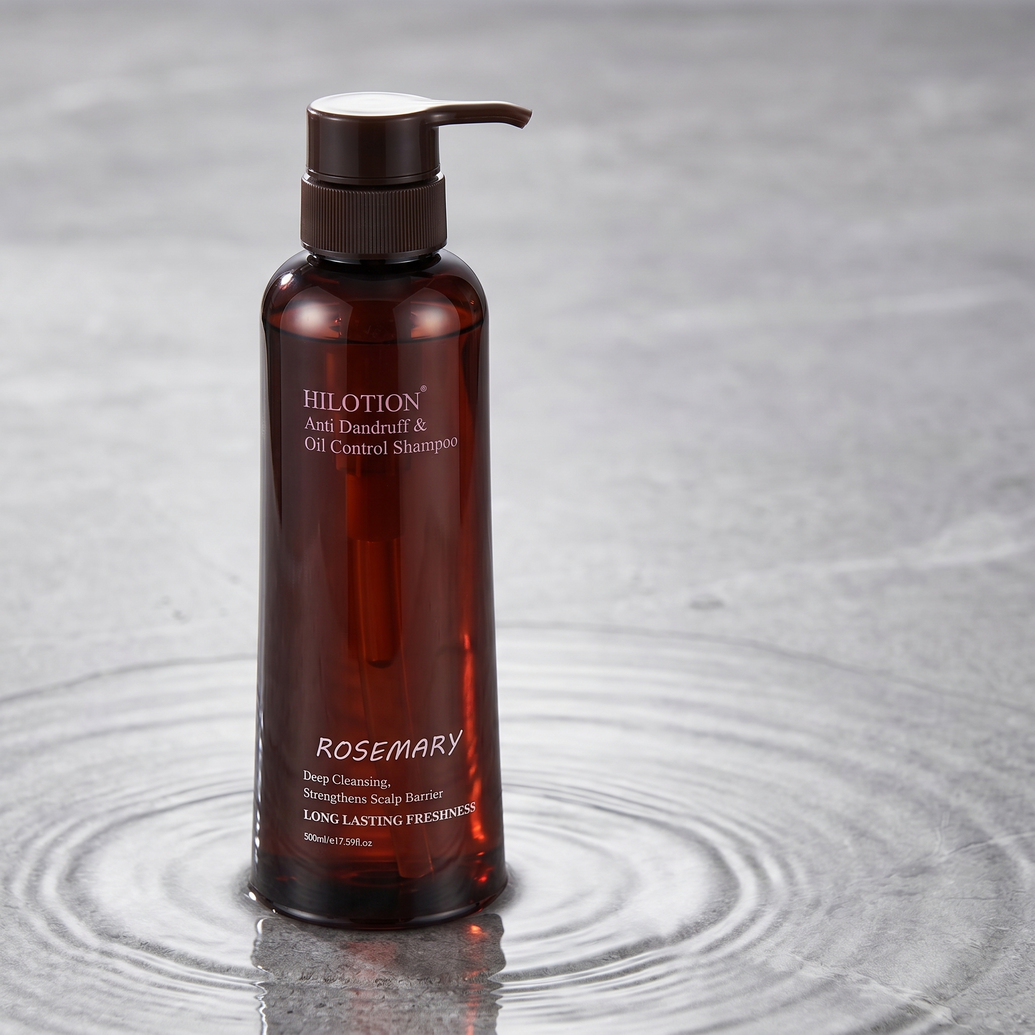 Hilotion Rosemary Anti-Dandruff & Oil Control Shampoo - Deep Cleansing for Oily Scalp (500ml) - Image 8