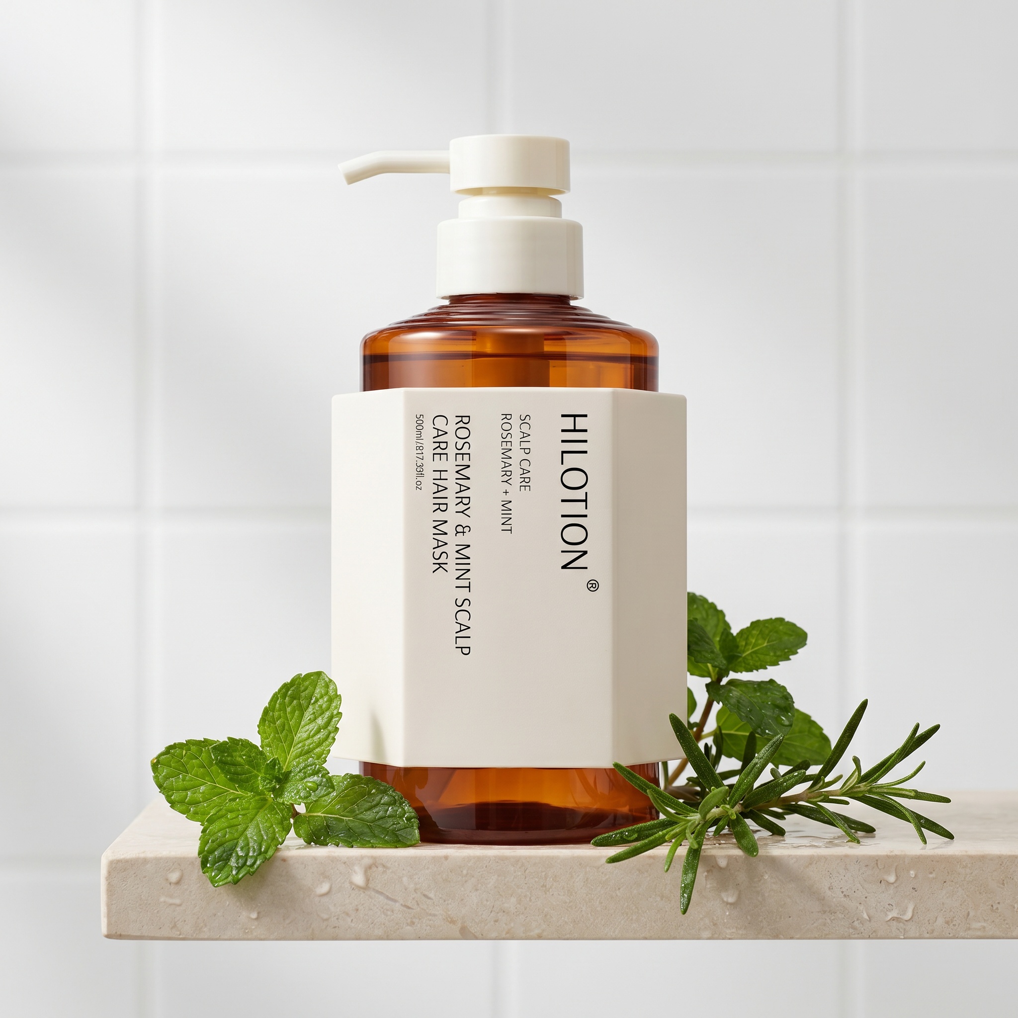 Hilotion Rosemary & Mint Scalp Care Hair Mask - Image 4