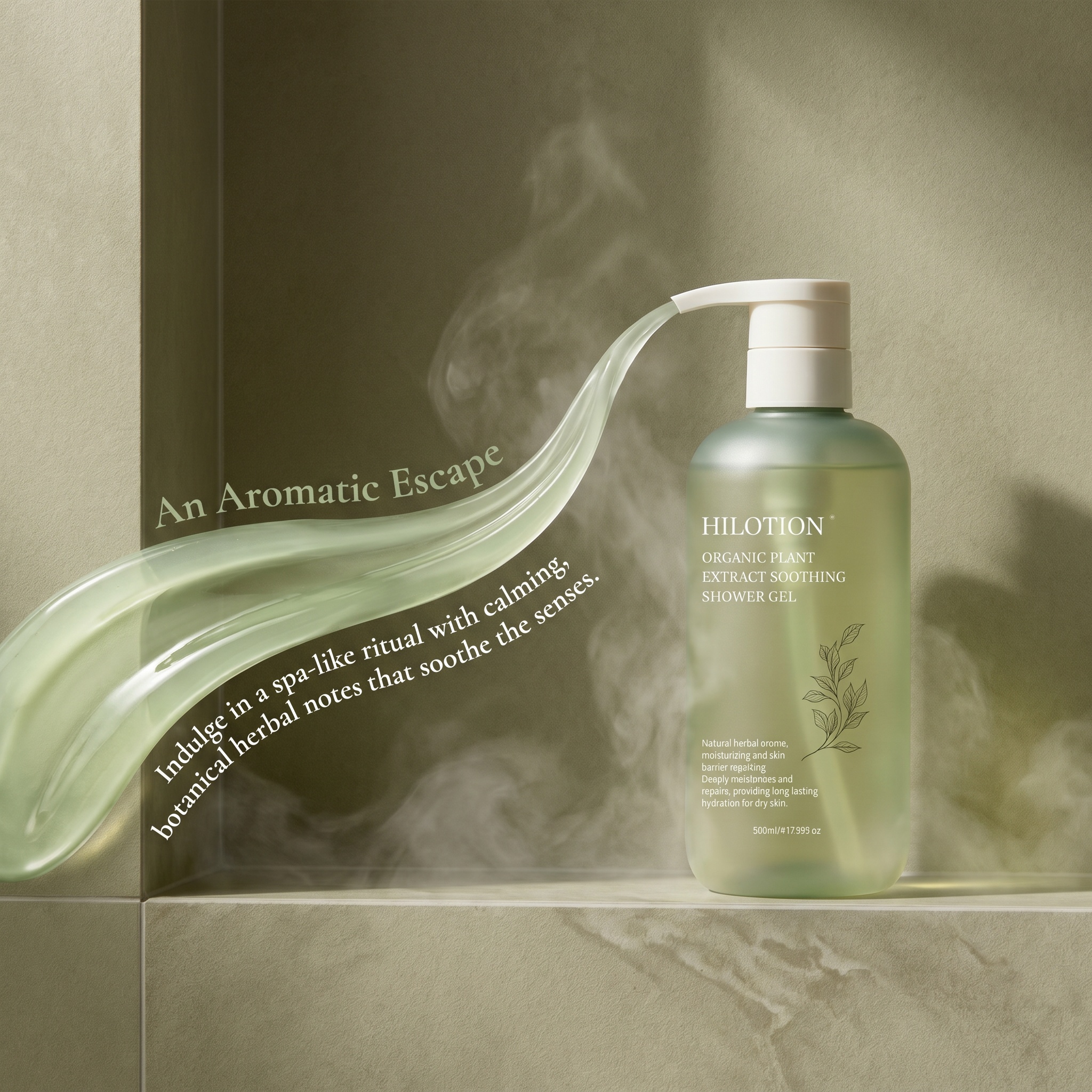 Natural Herbal Body Wash | Repairs Dry Skin & Soothes Sensitive Areas with Plant Extracts - Image 6