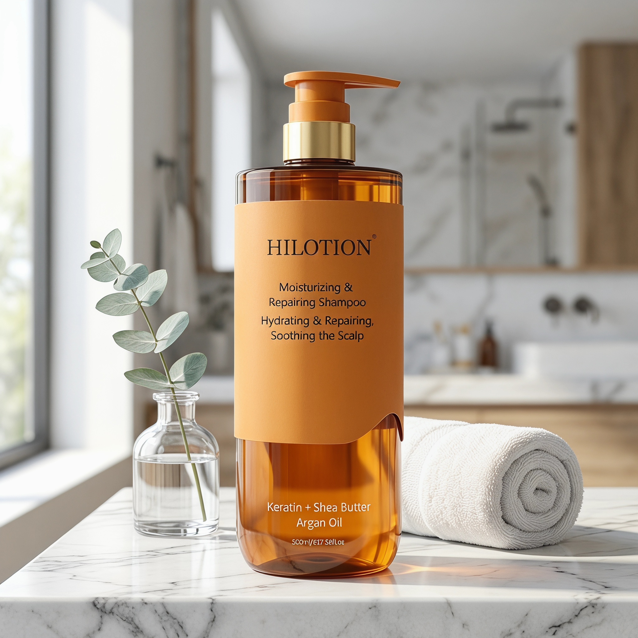 Repairing Shampoo with Shea Butter & Keratin | Hydrates & Soothes Scalp - Image 4