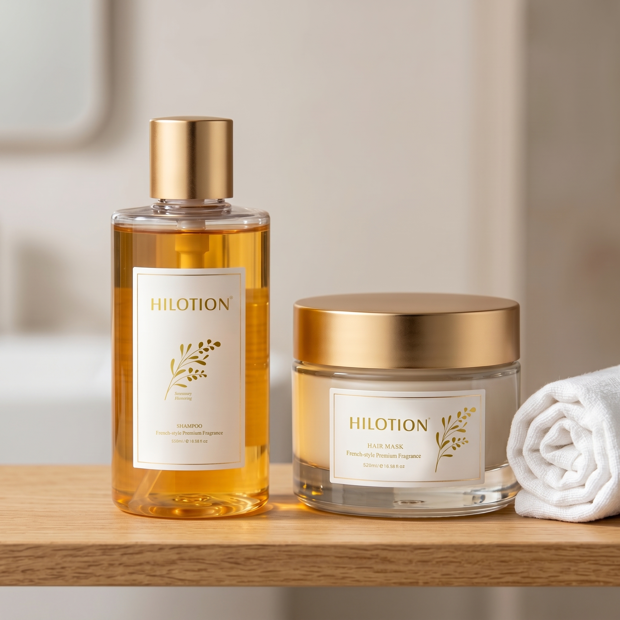 Hilotion Rosemary Scent Shampoo & Luxury Hair Mask Set - Image 6