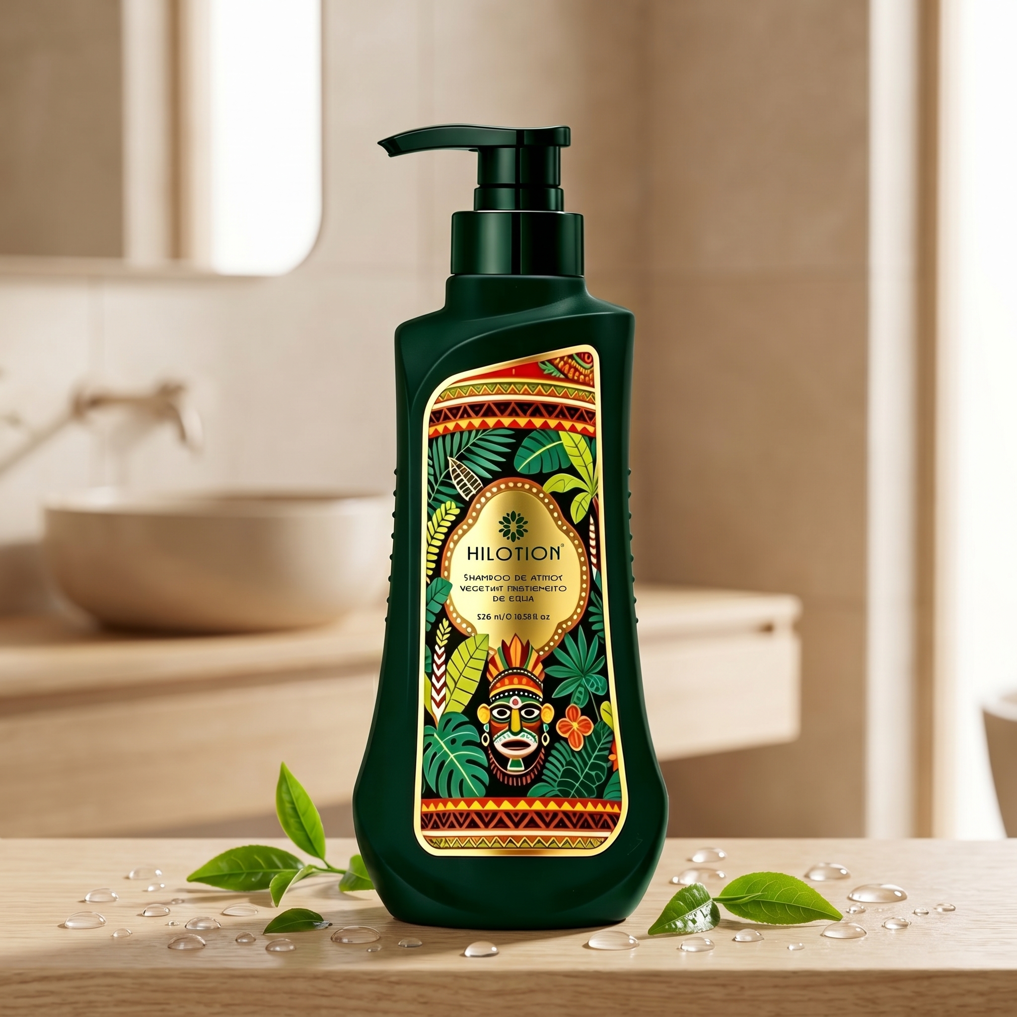 Hilotion Tropical Botanical Herbal Natural Hair Shampoo