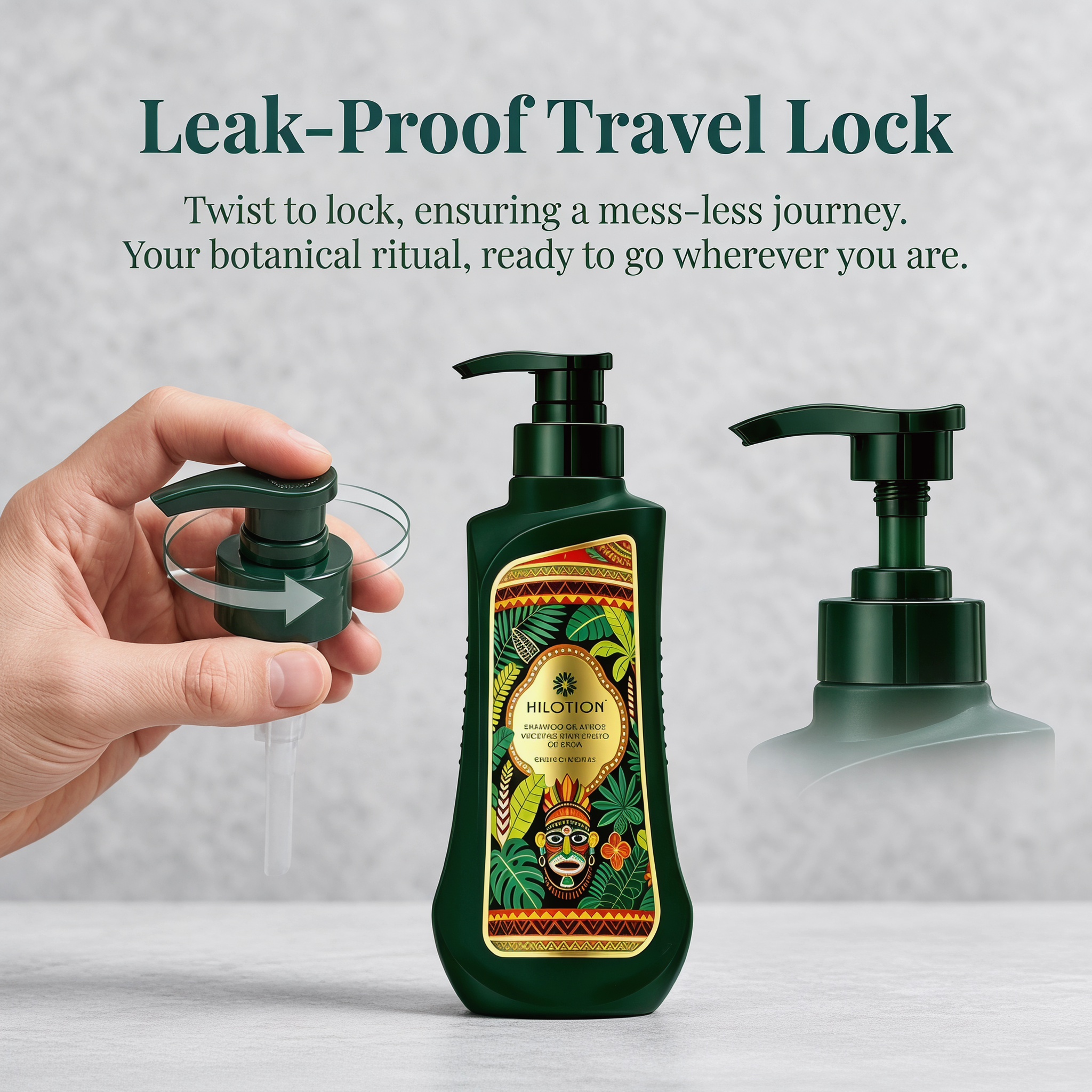 Hilotion Tropical Botanical Herbal Natural Hair Shampoo - Image 7