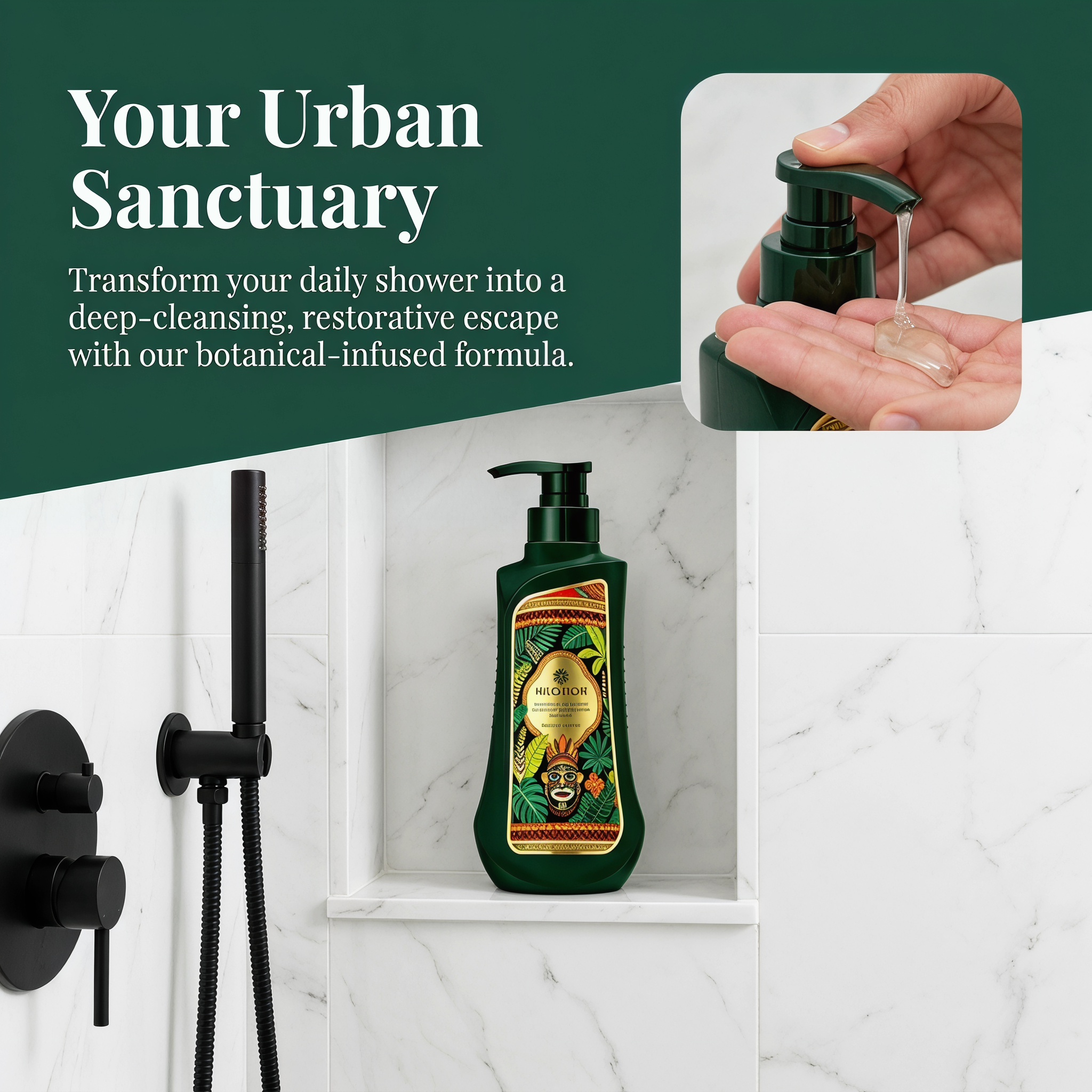 Hilotion Tropical Botanical Herbal Natural Hair Shampoo - Image 8